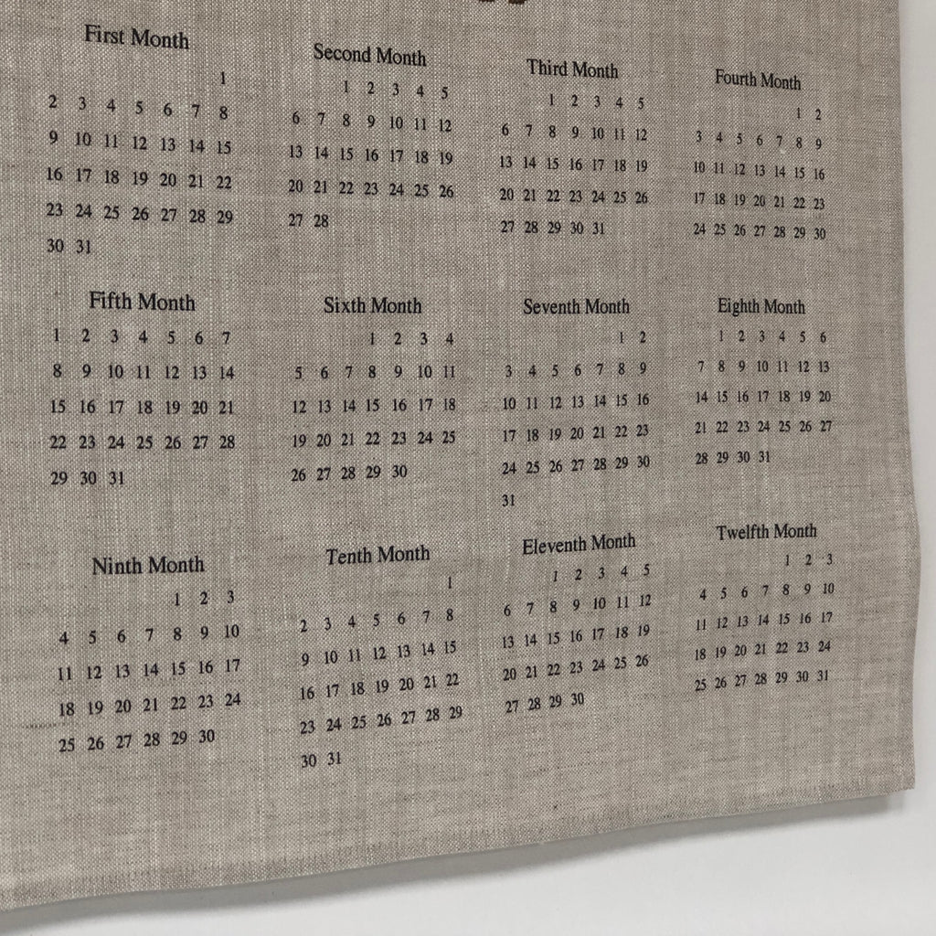 Schoolhouse Tea Towel 2023 Calendar - 17x25